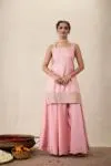 Baby Pink Sharara Set