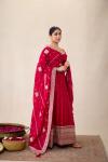 Magenta Pink Anarkali Set 