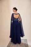 Royal Blue Saree Set 