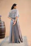 Smoke Grey Sharara Set