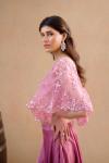 Flamingo Pink Sharara Set