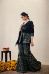 Coal Black Sharara 