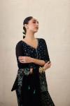 Coal Black Sharara 