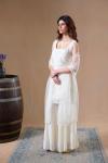 Off White Sharara Set