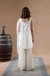 Off White Sharara Set