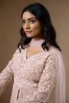 Novelle Peach Sharara Set