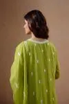 Parrot Green Suit Set