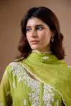Parrot Green Suit Set