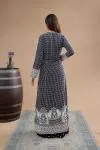Charcoal Black Sharara