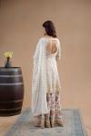 Shell White Sharara Set