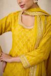 Sun Yellow Sharara Set