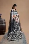 Midnight Black Lehenga