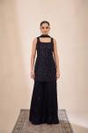 Jet Black Garara Set
