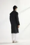 Black Cotton Mirror Kurta Set