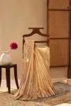 Golden Yellow Uppada Tissue Saree
