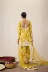 Mustard Yellow Sharara Set