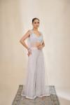 Cool Grey Sharara Set