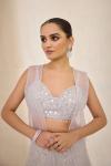 Cool Grey Sharara Set