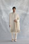Mint Green Silk Sherwani