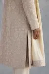 Baby Powder Silk Sherwani