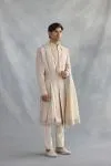 Baby Powder Silk Sherwani