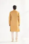 Honey Mustard Cotton Kurta Set