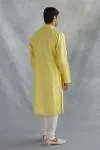 Butter Yellow Cotton Kurta Set