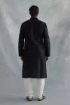 All Black Cotton Kurta Set