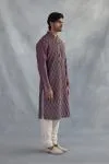 Lilac Cotton Kurta Set