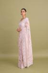 Blush Pink Net Saree