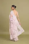 Blush Pink Net Saree
