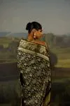 Black Uppada Silk Saree