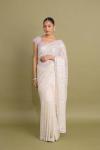 Coconut Sand Net Saree