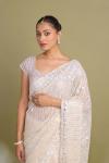 Coconut Sand Net Saree