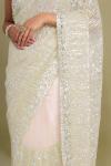 Coconut Sand Net Saree