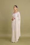 Coconut Sand Net Saree