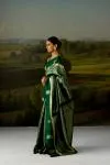 Emerald Green Kanjivaram Silk Saree
