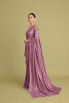 Onion Pink Net Saree 