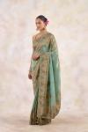 Sage Green Tissue Silk Saree
