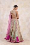 Multicolor Banarasi Silk Lehenga Set