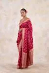Rich Garnet Georgette Saree