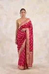 Rich Garnet Georgette Saree