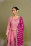 Deep Plum Sharara Set