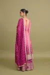 Deep Plum Sharara Set