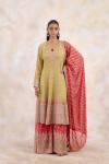 Honey Mustard Sharara Set 