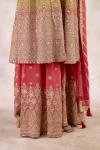 Honey Mustard Sharara Set 