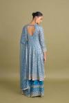 Peacock Blue Sharara Set 