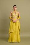 Warm Yellow Sharara Set 