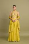 Warm Yellow Sharara Set