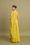 Warm Yellow Sharara Set 